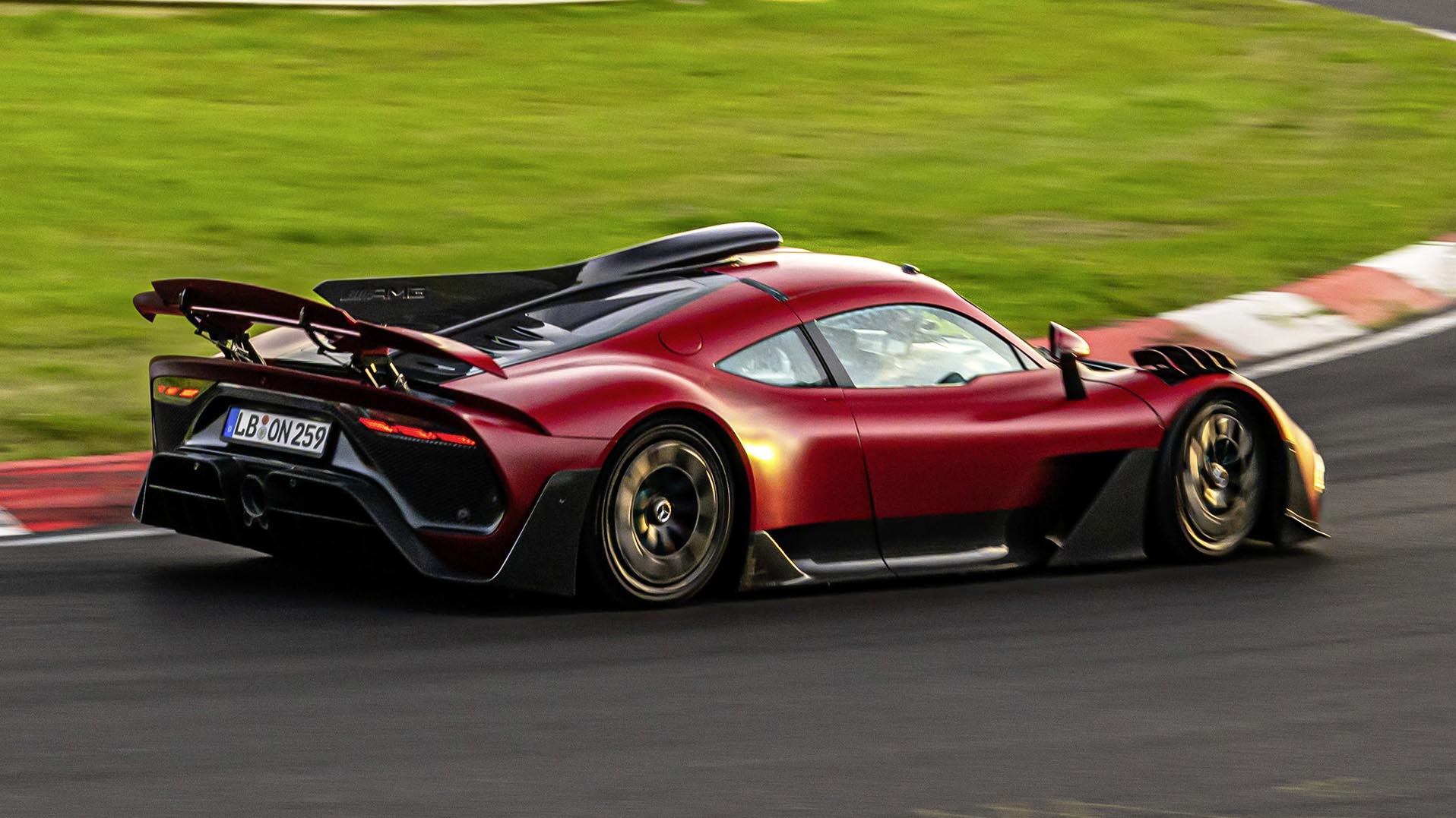 Mercedes AMG A45s on the Nurburgring